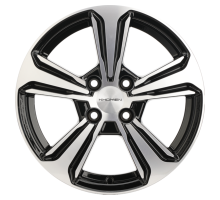 Khomen Wheels 6x15/4x100 ET50 D60,1 KHW1502 (Vesta) Black-FP