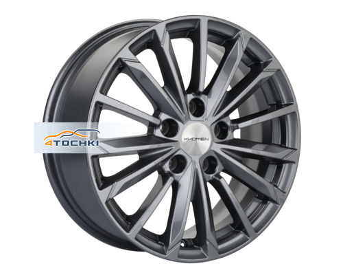 Купить диски Khomen Wheels 6,5x16/5x112 ET46 D57,1 KHW1611 (Octavia A7) Gray от производителя Khomen Wheels в Казани