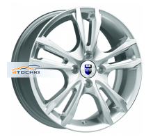 K&K 6x16/4x114,3 ET40 D67,1 Samara (КС866) Сильвер