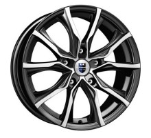 K&K 7,5x17/5x114,3 ET40 D66,1 Твист (КС697) Алмаз черный