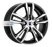 K&K 6x16/4x100 ET40 D67,1 Samara (КС866) Алмаз черный SK