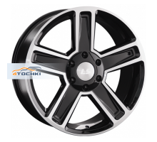 LS 8,5x20/6x114,3 ET35 D67,1 1296 BKF (конус, Колпак+лого)