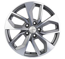 Khomen Wheels 7x17/5x114,3 ET50 D67,1 KHW1703 (CX-5/Seltos/Optima) Gray-FP