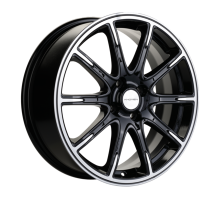 Khomen Wheels 6,5x17/4x100 ET50 D60,1 KHW1707 (Lada Vesta) Black-FP