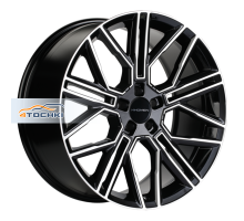 Khomen Wheels 9,5x21/5x120 ET45,5 D62,5 KHW2101 (Li 7/9) Black-FP