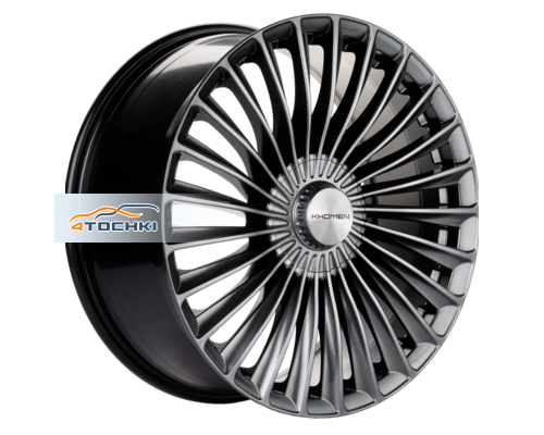 Купить диски Khomen Wheels 9,5x20/5x112 ET38 D66,6 KHW2008 (Mercedes Rear) Dark Chrome от производителя Khomen Wheels в Казани