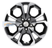 Khomen Wheels 6,5x17/5x114,3 ET50 D66,1 KHW1711 (Arkana/Kaptur) Black-FP