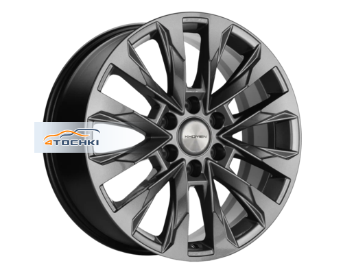 Купить диски Khomen Wheels 8x20/6x139,7 ET60 D95,10 KHW2010 (LC 300) Gray от производителя Khomen Wheels в Казани Купить диски Khomen Wheels 8x20/6x139,7 ET60 D95,10 KHW2010 (LC 300) Gray от производителя Khomen Wheels в Казани