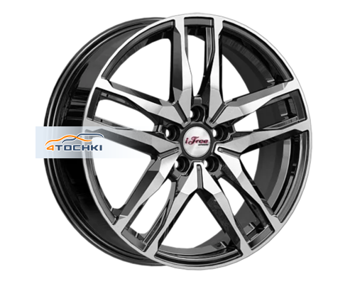 Купить диски iFree 6,5x18/5x114,3 ET37 D66,6 Бомбей (КС1075) Блэк Джек от производителя iFree в Казани Купить диски iFree 6,5x18/5x114,3 ET37 D66,6 Бомбей (КС1075) Блэк Джек от производителя iFree в Казани