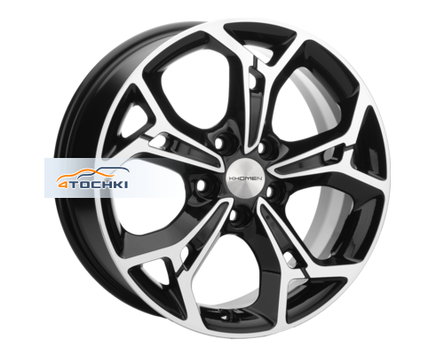 Купить диски Khomen Wheels 7x17/5x110 ET46 D63,3 KHW1702 (Changan CS35/CS35 Pro) Black-FP от производителя Khomen Wheels в Казани