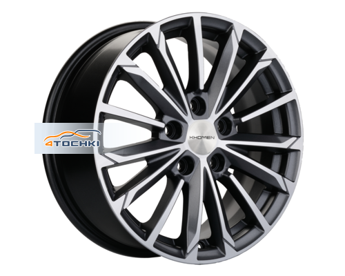 Купить диски Khomen Wheels 6,5x16/5x114,3 ET44 D67,1 KHW1611 (Huyndai/Kia) Gray-FP от производителя Khomen Wheels в Казани Купить диски Khomen Wheels 6,5x16/5x114,3 ET44 D67,1 KHW1611 (Huyndai/Kia) Gray-FP от производителя Khomen Wheels в Казани