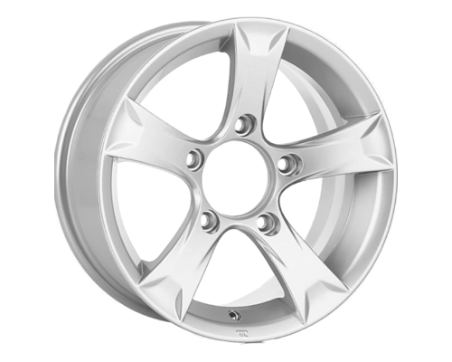 Купить диски K&K 6,5x15/5x139,7 ET5 D110,1 Триал (КС621) Сильвер от производителя K&K в Казани Купить диски K&K 6,5x15/5x139,7 ET5 D110,1 Триал (КС621) Сильвер от производителя K&K в Казани