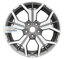 Khomen Wheels 7x17/5x114,3 ET45 D67,1 KHW1715 (CX-5/i40) Gray-FP
