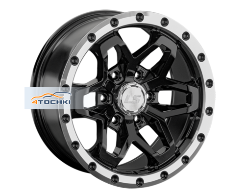 Купить диски LS 9x17/6x139,7 ET15 D106,1 1350 BKL (конус, Колпак+лого) от производителя LS в Казани