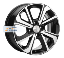 Khomen Wheels 6x15/4x98 ET36 D58,6 KHW1501 (Lada Granta) Black-FP