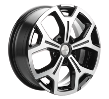 Khomen Wheels 6,5x17/5x114,3 ET40 D64,1 KHW1710 (Haval F7/F7x) Black-FP