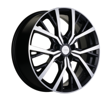 Khomen Wheels 7x18/5x114,3 ET45 D66,1 KHW1806 (Teana/X-trail/Juke) Black-FP