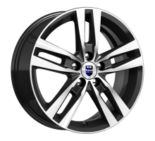 K&K 6,5x16/5x108 ET40 D67,1 Rassvet (КС868) Алмаз черный SK