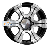 K&K 8x16/6x139,7 ET0 D110,1 Байконур (КС465М) Алмаз черный
