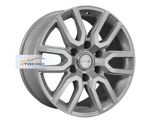 Купить диски Khomen Wheels 8x17/6x139,7 ET36 D100,1 KHW1723 (Tank 300) F-Silver от производителя Khomen Wheels в Казани Купить диски Khomen Wheels 8x17/6x139,7 ET36 D100,1 KHW1723 (Tank 300) F-Silver от производителя Khomen Wheels в Казани