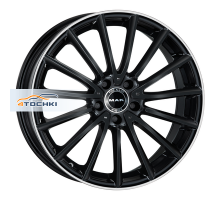 MAK 8x19/5x112 ET43 D66,6 Komet Gloss Black Mirror Ring