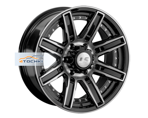 Купить диски LS 9x18/6x139,7 ET20 D106,1 1353 BKF (конус, Колпак+лого) от производителя LS в Казани