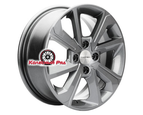 Купить диски Khomen Wheels 6x15/4x98 ET36 D58,6 KHW1501 (Lada Granta) Gray от производителя Khomen Wheels в Казани