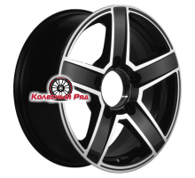 Khomen Wheels 6,5x16/5x139,7 ET35 D98,5 KHW1614 (Niva 4x4 Bronto) Black-FP