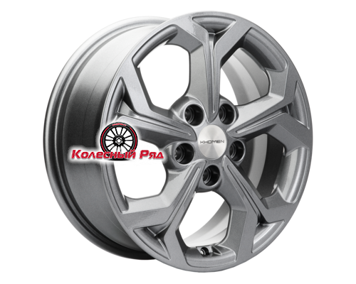 Купить диски Khomen Wheels 6,5x16/5x114,3 ET50 D66,1 KHW1606 (Renault/Nissan) Gray от производителя Khomen Wheels в Казани