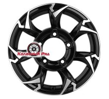 Khomen Wheels 5,5x15/5x139,7 ET5 D108,1 KHW1505 (Jimny) Black-FP