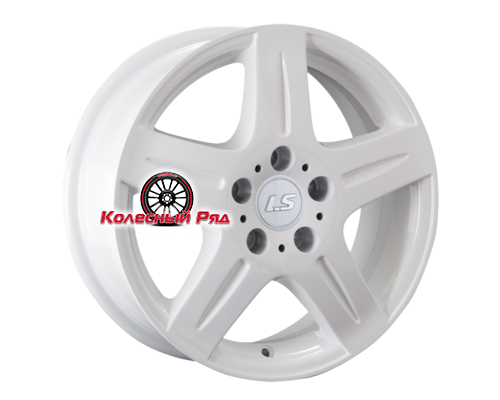 Купить диски LS 6,5x16/5x112 ET40 D66,6 1027 White (конус, C645) от производителя LS в Казани