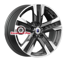 K&K 7x16/5x112 ET45 D66,6 Висмут (КС1009) Алмаз черный