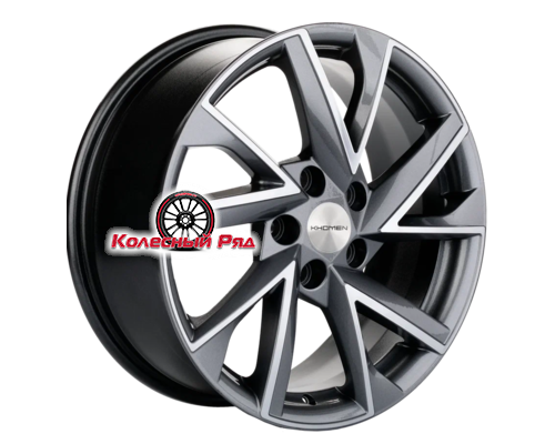 Купить диски Khomen Wheels 7x17/5x108 ET40 D60,1 KHW1714 (Chery Tiggo/Tiggo 7 Pro) Gray-FP от производителя Khomen Wheels в Казани