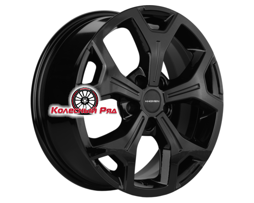 Купить диски Khomen Wheels 7x17/5x108 ET43 D65,1 KHW1710 (DFM AX 7) Black от производителя Khomen Wheels в Казани