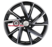 Khomen Wheels 7x17/5x114,3 ET50 D67,1 KHW1714 (CX-5/Seltos/Optima) Black-FP