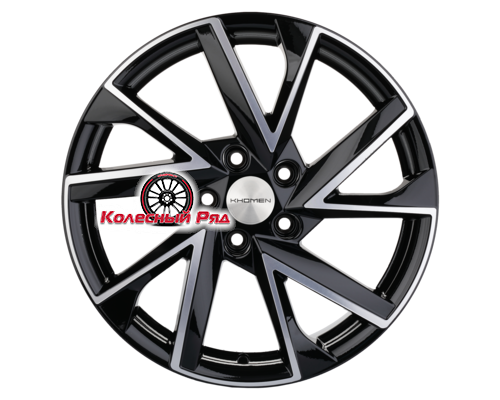 Купить диски Khomen Wheels 7x17/5x114,3 ET50 D67,1 KHW1714 (CX-5/Seltos/Optima) Black-FP от производителя Khomen Wheels в Казани