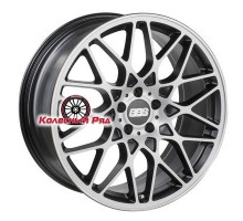 BBS 8,5x19/5x120 ET32 D82 RX Schwarz Diamantgedreht