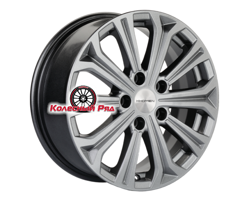 Купить диски Khomen Wheels 6,5x16/5x112 ET46 D57,1 KHW1610 (Octavia) G-Silver от производителя Khomen Wheels в Казани