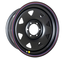 Off-Road Wheels 8x17/6x139,7 ET20 D110 Тойота Ниссан (треуг. мелкий) Черный