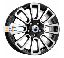 K&K 6x15/4x100 ET45 D56,6 Неман-оригинал (КС717) Алмаз черный