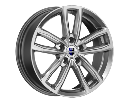 Купить диски K&K 6,5x17/5x114,3 ET45 D67,1 Каланг (КС1086) Дарк платинум от производителя K&K в Казани Купить диски K&K 6,5x17/5x114,3 ET45 D67,1 Каланг (КС1086) Дарк платинум от производителя K&K в Казани