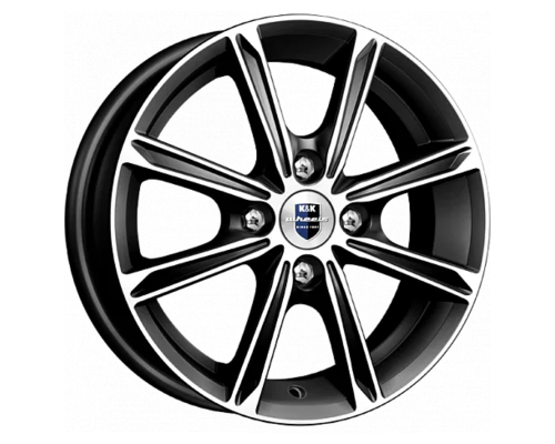 Купить диски K&K 5x14/4x100 ET35 D67,1 Флэш (КС698) Алмаз черный от производителя K&K в Казани