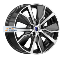 K&K 6,5x16/5x112 ET43 D57,1 Гамбит (КС961) Алмаз черный