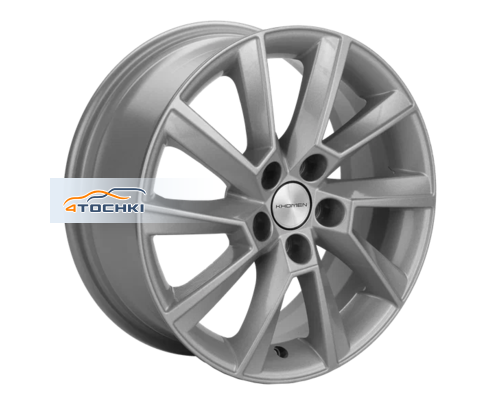 Купить диски Khomen Wheels 6x15/5x105 ET39 D56,6 KHW1507 (Aveo) F-Silver от производителя Khomen Wheels в Казани