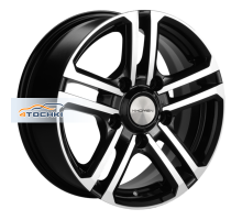 Khomen Wheels 6,5x16/5x139,7 ET40 D98,5 KHW1602 (Niva 4x4) Black-FP