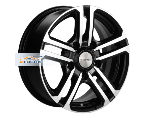 Купить диски Khomen Wheels 6,5x16/5x139,7 ET40 D98,5 KHW1602 (Niva 4x4) Black-FP от производителя Khomen Wheels в Казани