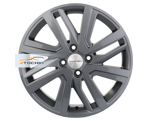 Купить диски Khomen Wheels 6x16/4x100 ET50 D60,1 KHW1609 (Vesta/Largus) Gray от производителя Khomen Wheels в Казани Купить диски Khomen Wheels 6x16/4x100 ET50 D60,1 KHW1609 (Vesta/Largus) Gray от производителя Khomen Wheels в Казани