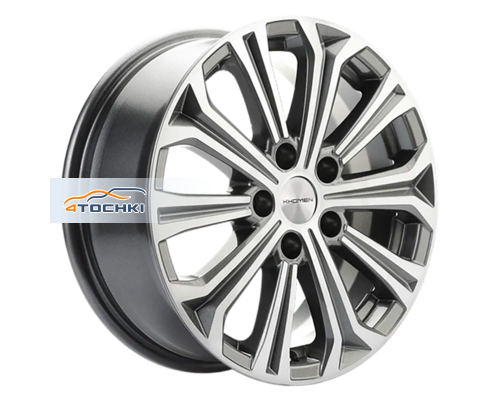 Купить диски Khomen Wheels 6,5x16/5x114,3 ET45 D60,1 KHW1610 (Toyota/Suzuki) Gray-FP от производителя Khomen Wheels в Казани Купить диски Khomen Wheels 6,5x16/5x114,3 ET45 D60,1 KHW1610 (Toyota/Suzuki) Gray-FP от производителя Khomen Wheels в Казани