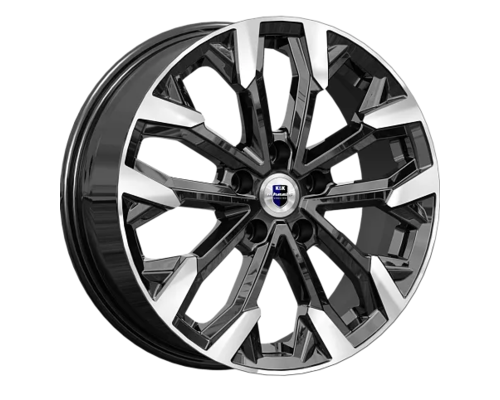 Купить диски K&K 6,5x17/5x100 ET45 D67,1 Морейн (КС1046) Алмаз черный от производителя K&K в Казани