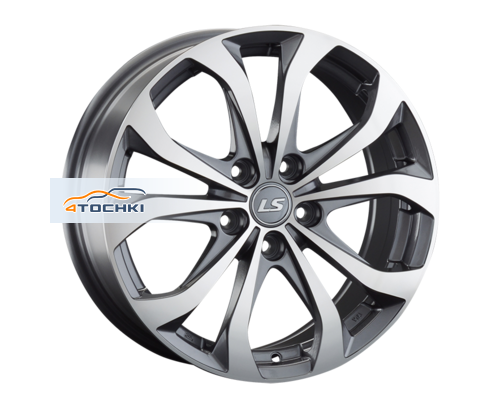 Купить диски LS 7x17/5x114,3 ET45 D67,1 843 GMF (конус) от производителя LS в Казани Купить диски LS 7x17/5x114,3 ET45 D67,1 843 GMF (конус) от производителя LS в Казани